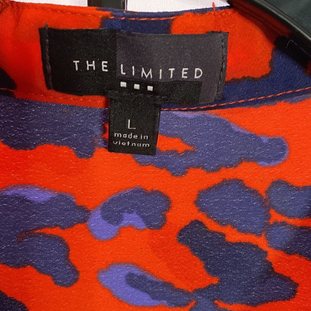 The Limited Vibrant Red and Purple Midi Dress - Picture 4 of 6